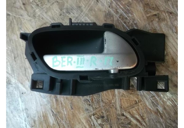 Ручка внутрішня для правих передніх дверей Partner II, Berlingo II, 96863075VV